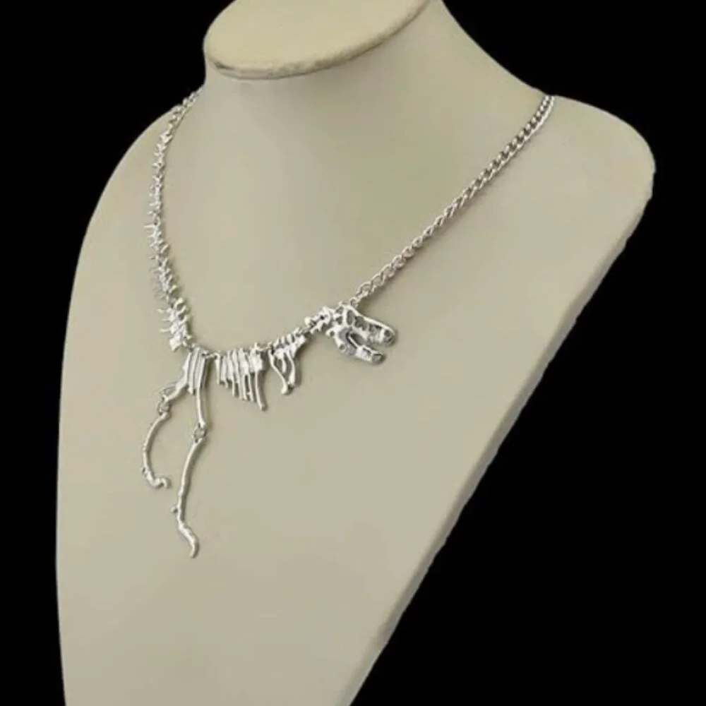 Dinosaur Skeleton Necklace